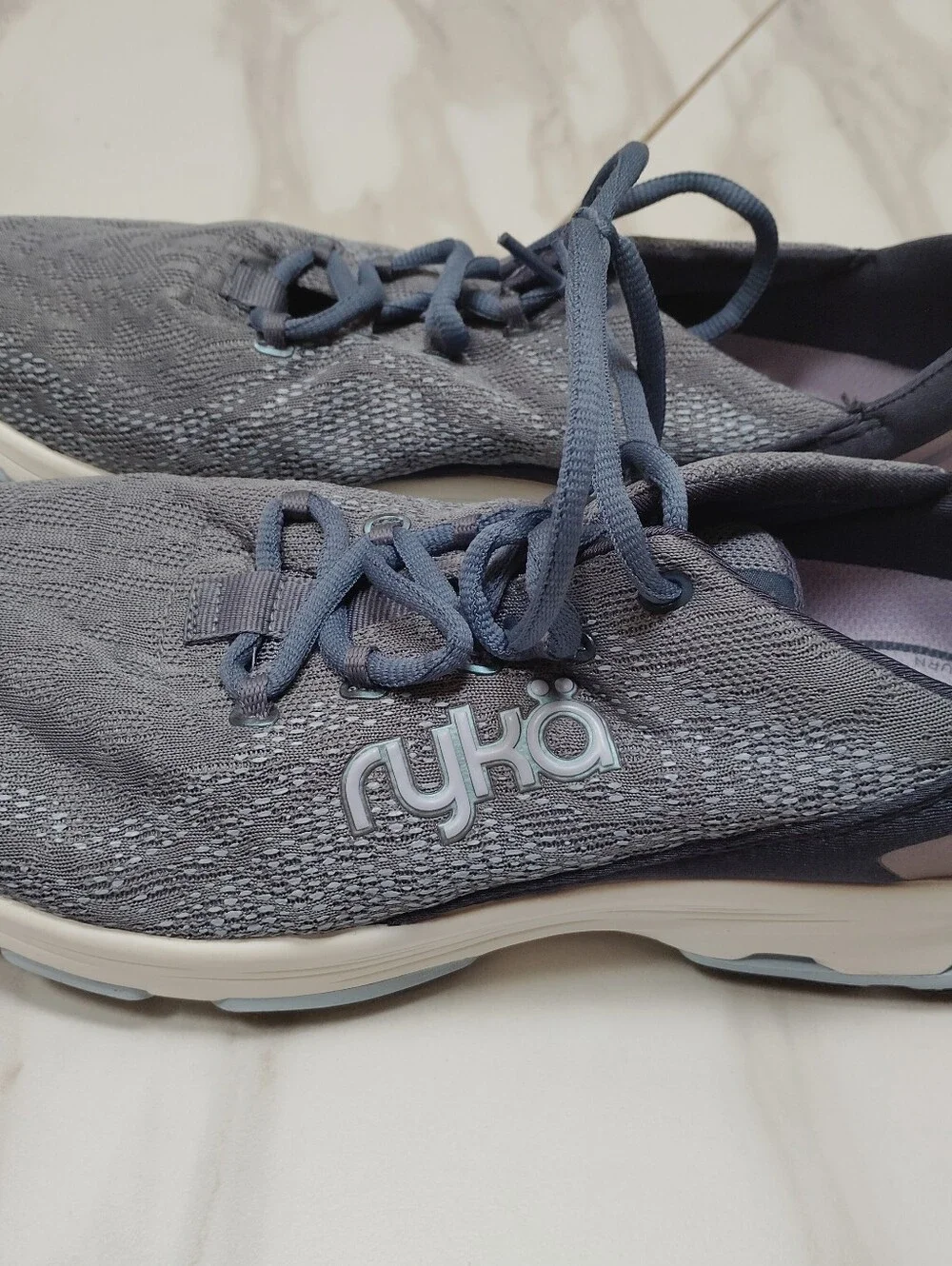 Ryka Women's Devotion X Walking Sneakers Folk Blue Wide Width Sz. 11 W